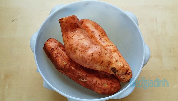 Ngọt ngon với món khoai lang sấy dẻo