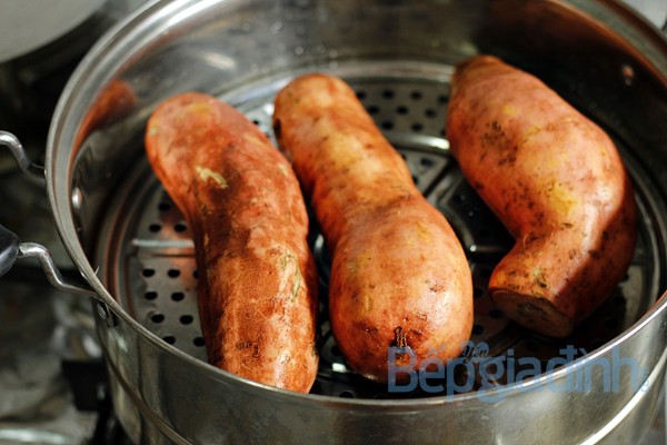 Ngọt ngon với món khoai lang sấy dẻo