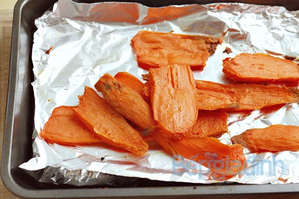 Ngọt ngon với món khoai lang sấy dẻo