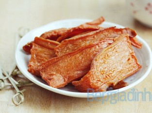 Ngọt ngon với món khoai lang sấy dẻo