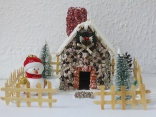 Nhà bánh gừng chào Noel