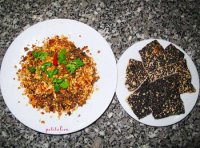 Nhái bằm xúc bánh tráng