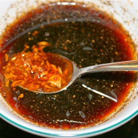 Cách làm nộm mì sốt mè