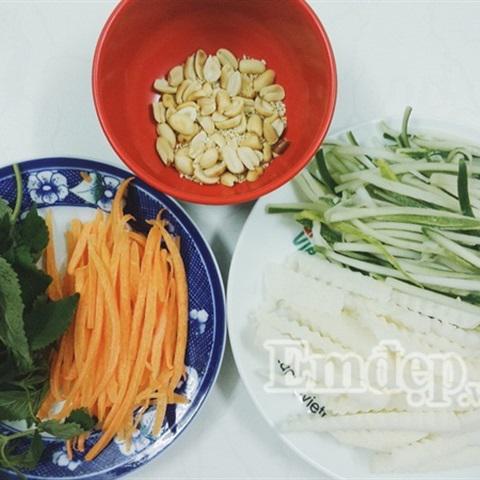 Cách làm nộm củ đậu