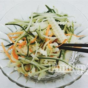 Cách làm nộm củ đậu