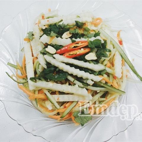 Cách làm nộm củ đậu