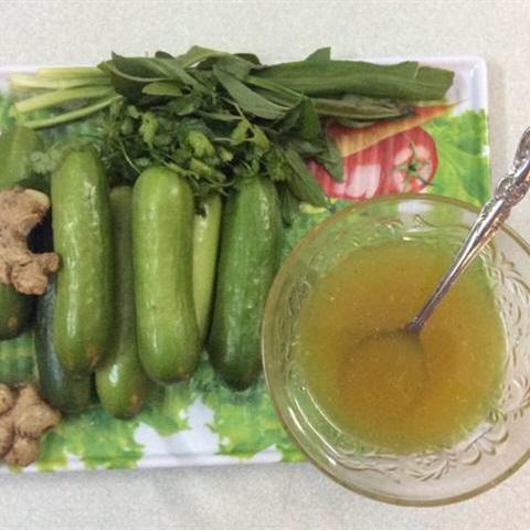 Cách làm nộm dưa leo