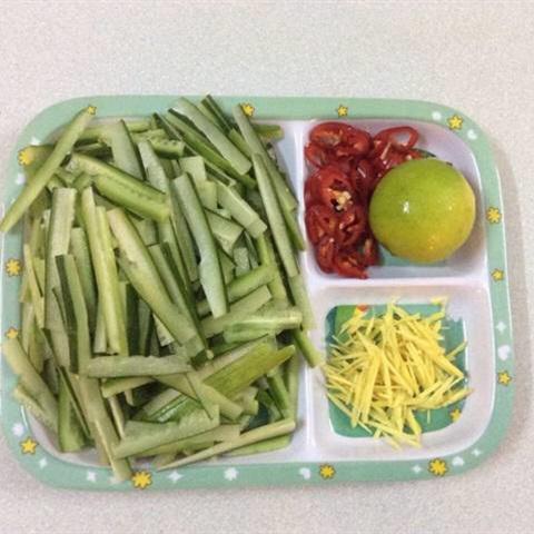 Cách làm nộm dưa leo