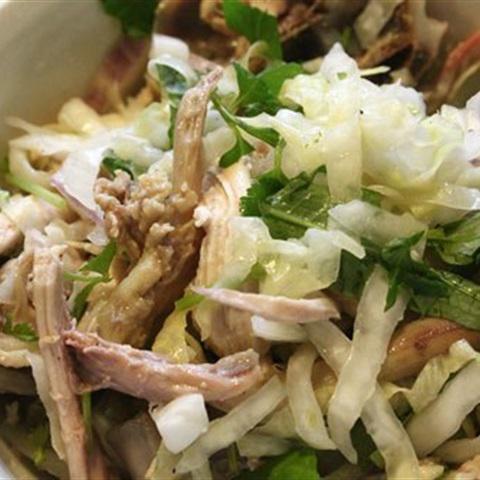 Cách làm nộm gà bắp cải