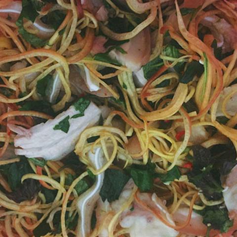 Cách làm nộm hoa chuối