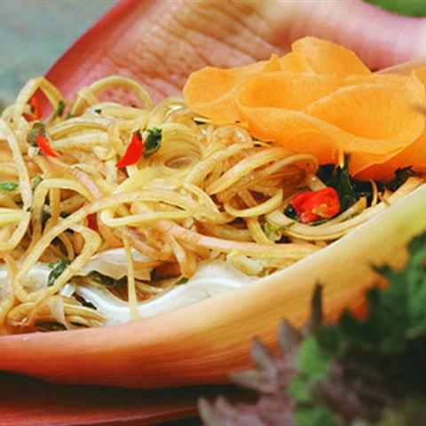 Cách làm nộm hoa chuối