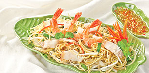 Nộm hoa chuối hải sản