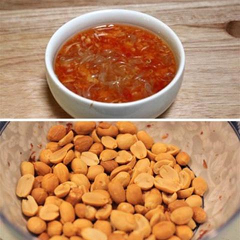 Cách làm nộm hoa chuối trộn thịt gà