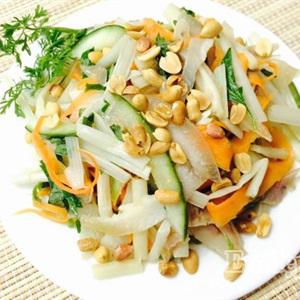 Cách làm nộm ngó sen tai heo