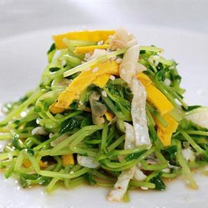 Cách làm nộm rau mầm