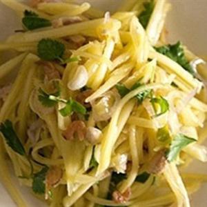 Cách làm nộm xoài xanh