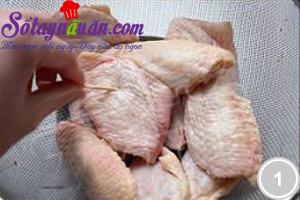 Nóng hổi cánh gà sốt nấm ngon cơm