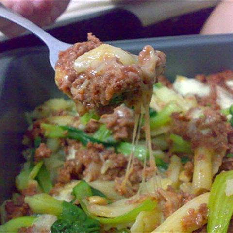 Cách làm nui sốt bò đút lò