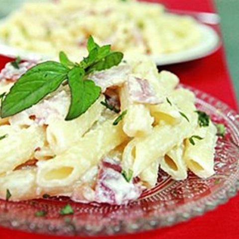 Cách làm nui sốt kem