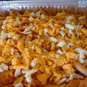 Cách làm nui thịt gà phô mai nướng