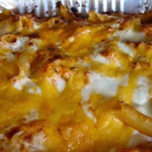 Cách làm nui thịt gà phô mai nướng