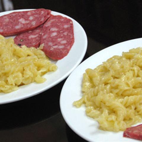 Cách làm nui trộn bơ