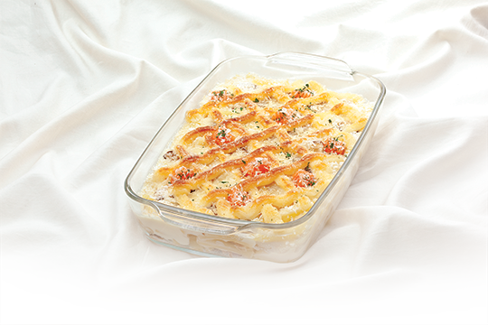 Nui trộn cá hồi nướng Mayonnaise