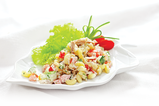 Nui trộn cá ngừ