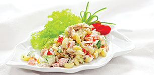 Nui trộn cá ngừ