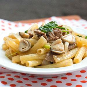 Cách làm nui xào bò