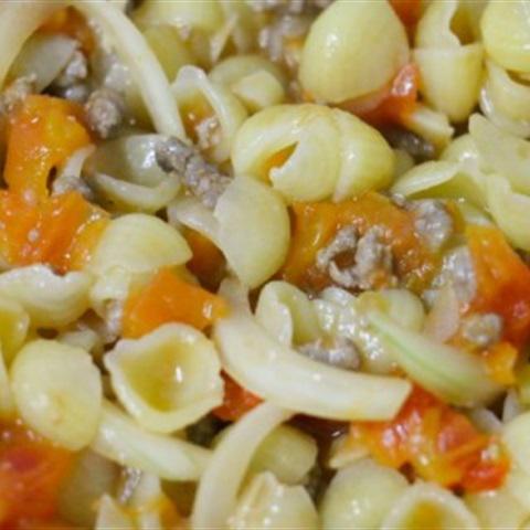 Cách làm nui xào bò bằm