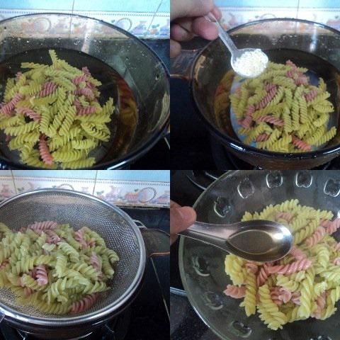 Cách làm nui xào cá basa sốt tương ớt