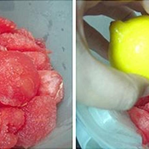 Cách làm nước chanh dưa hấu chua ngọt