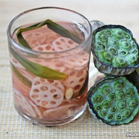 Cách nấu nước củ sen