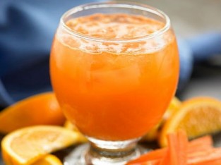 Nước ép cà-rốt, cam