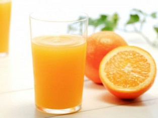 Nước ép cam, táo
