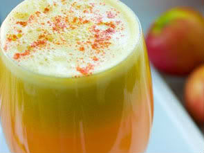 Nước ép táo gừng