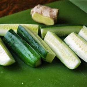 Cách làm nước ép thơm và dưa leo