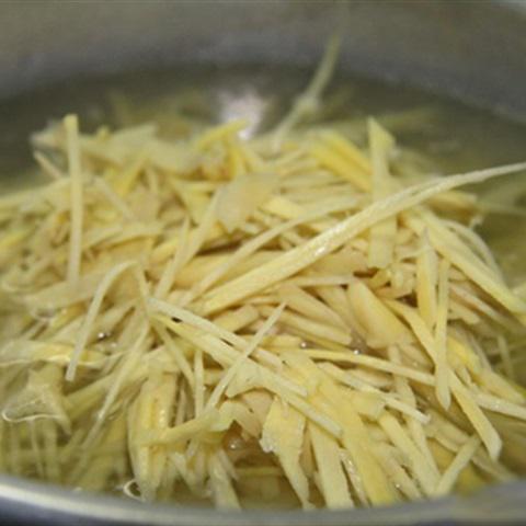 Cách làm nước gừng sả tươi