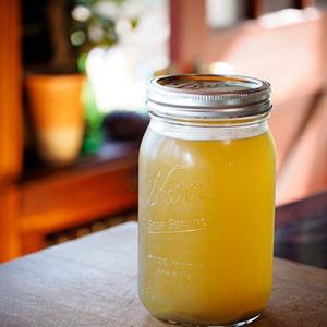 Cách làm nước gừng sả tươi