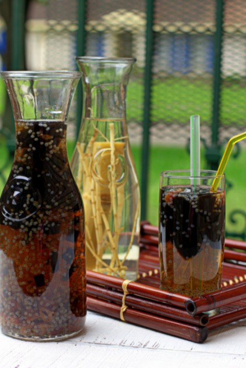 Nước mát rễ tranh, mía lau