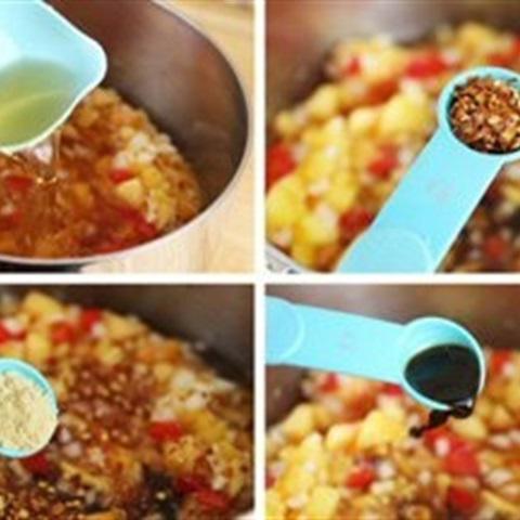 Cách làm nước sốt đào cho thịt nướng BBQ