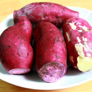 Cách nướng khoai lang bằng lò vi sóng