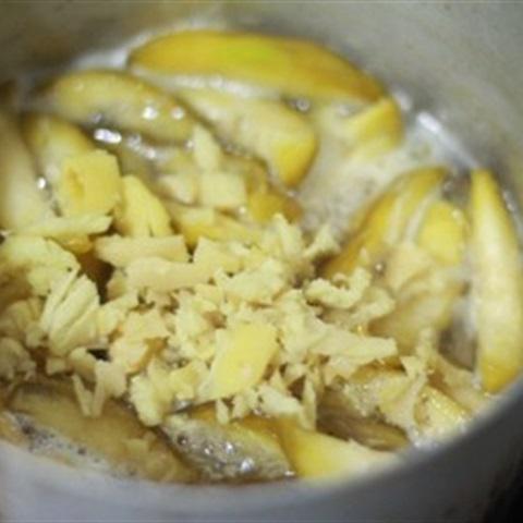 Cách làm ô mai cóc xào gừng