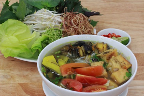 Ốc bung sườn non