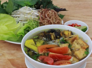 Ốc bung sườn non