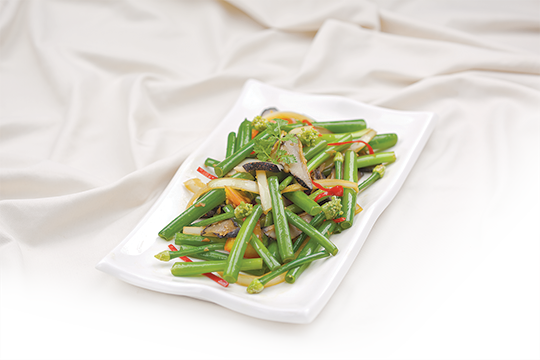 Ốc giác xào bông hành