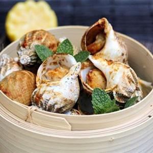 Cách làm ốc hương bông nướng muối ớt