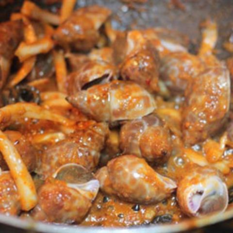 Cách làm ốc hương xào tương X.O