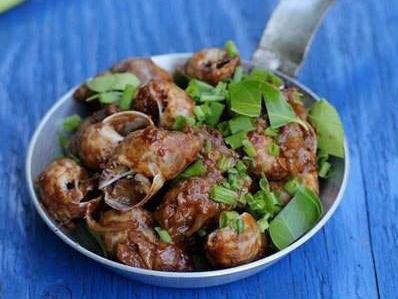 Ốc hương xào tương